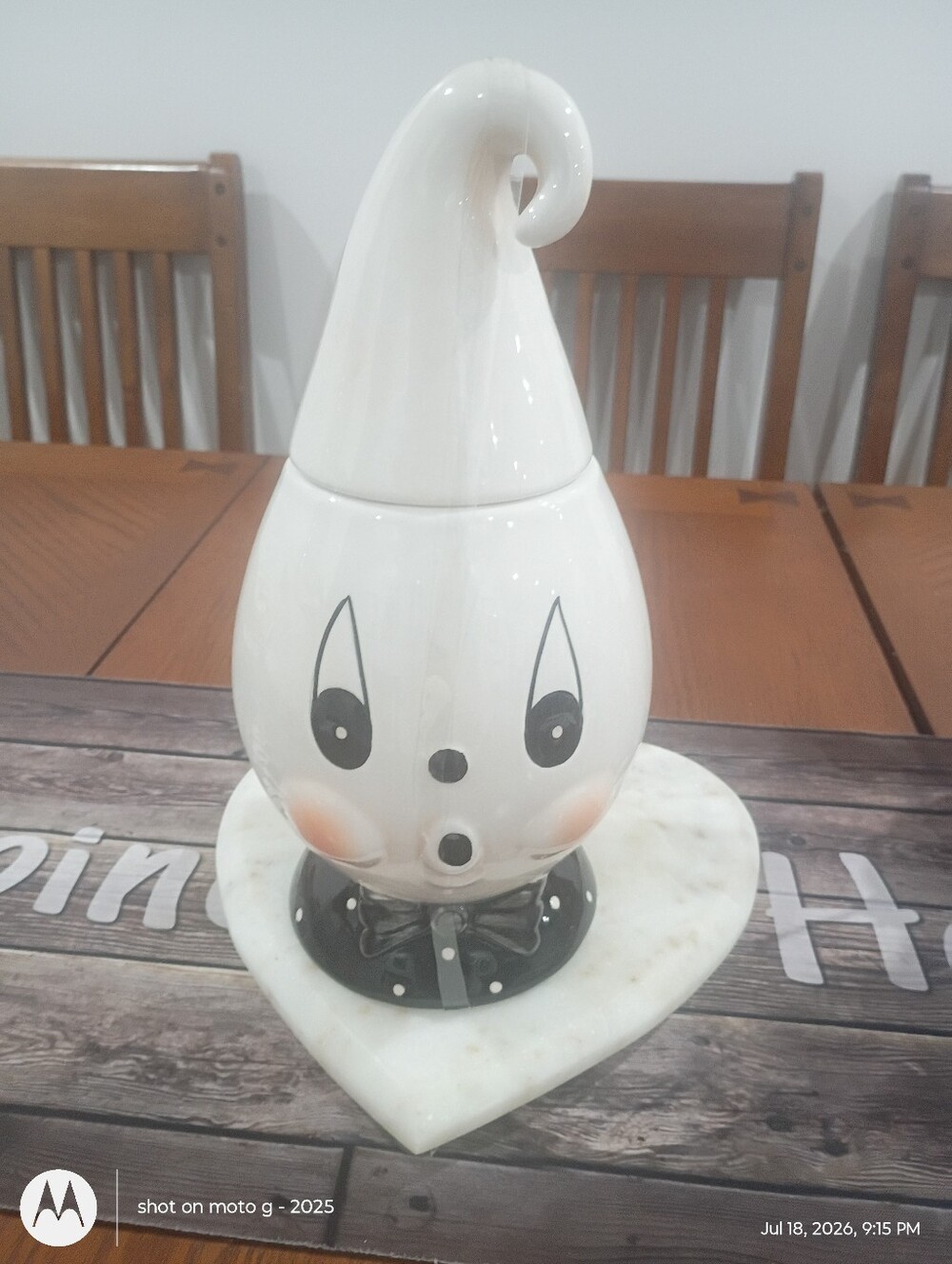 Johanna Parker Gus Ghost Cookie Jar